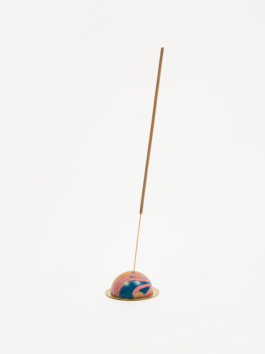 The Great Lakes Goods The Great Lakes Goods Incense Burner Marbled Wood - Other