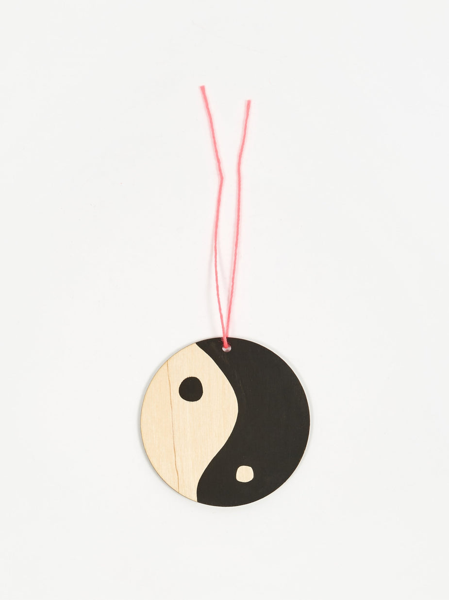 The Great Lakes Goods The Great Lakes Goods Yin Yang Ornament - Neutrals