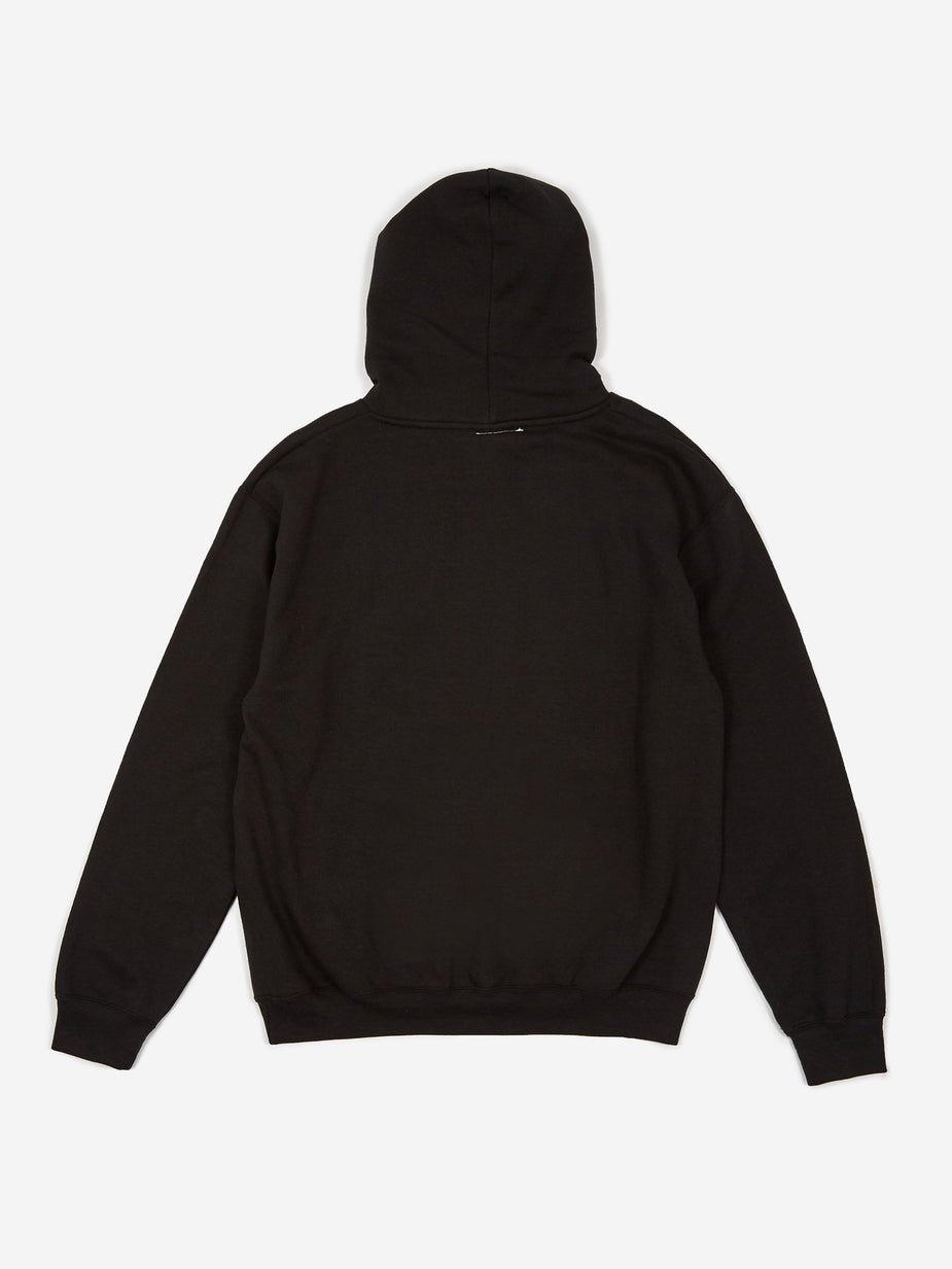 The New Order The New Order Basic Logo Hooded Sweatshirt - Black - Black