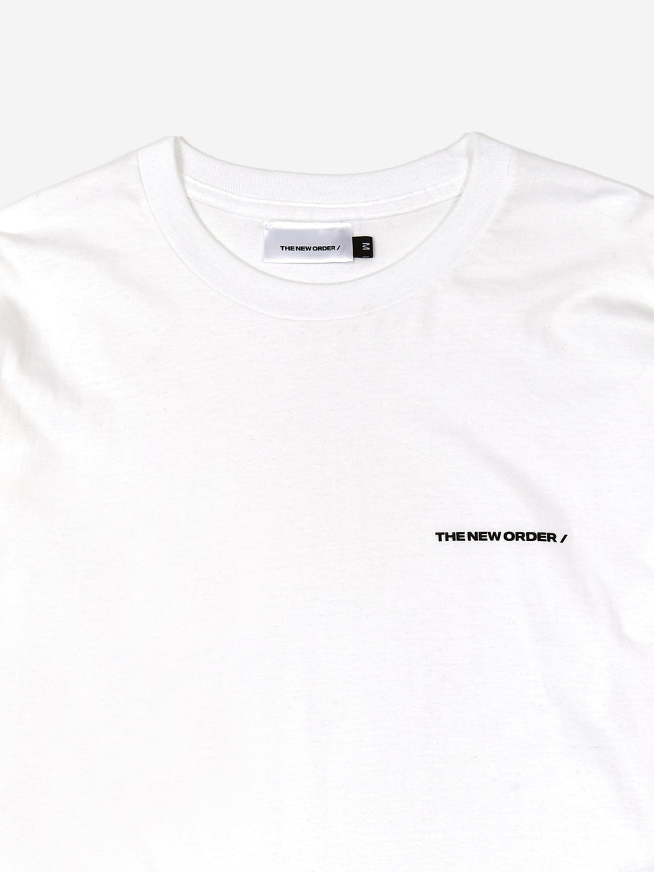 The New Order The New Order Basic Logo Longsleeve T-Shirt - White - White