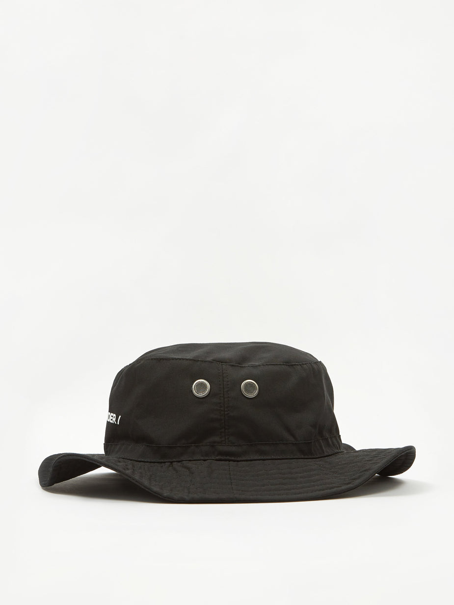 The New Order The New Order Boonie Logo Bucket Hat - Black - Black