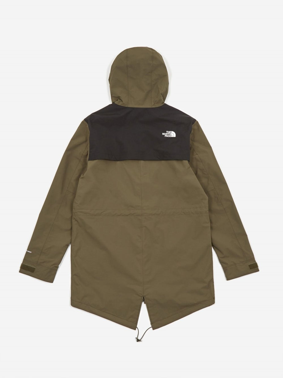 The North Face Black Label The North Face City Breeze Parka - Olive/Black - Black