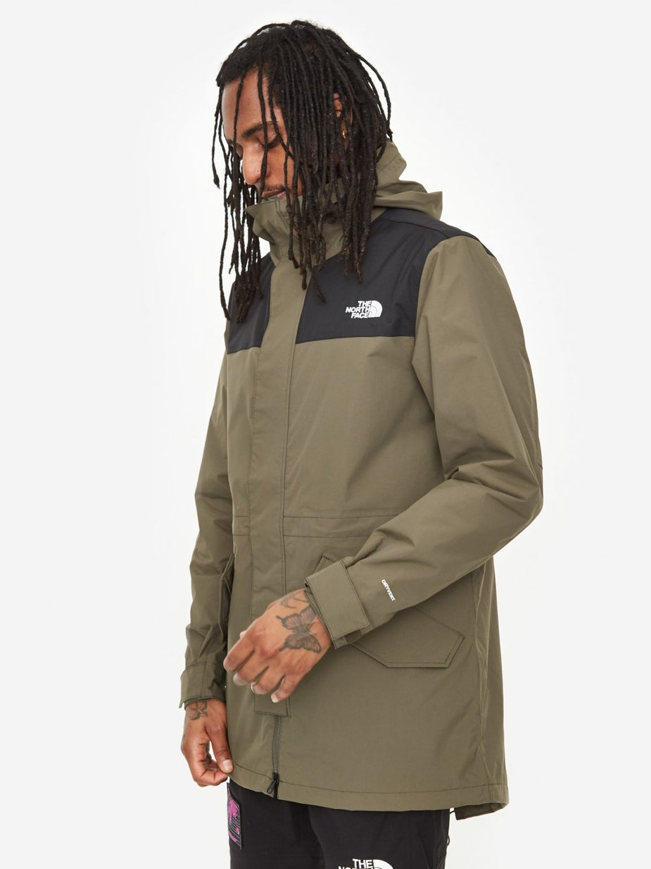 The North Face Black Label The North Face City Breeze Parka - Olive/Black - Black