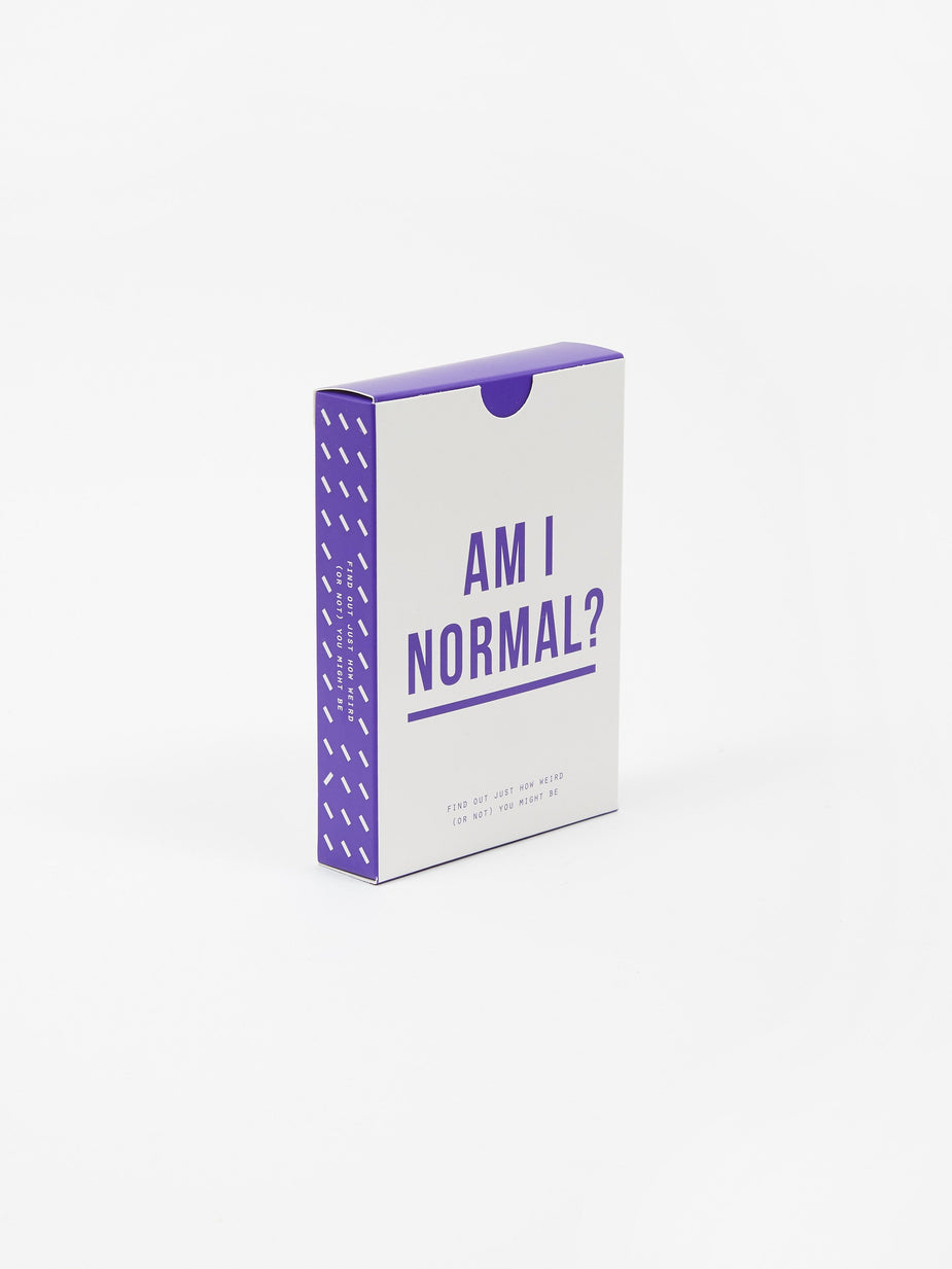 The School of Life The School of Life Am I Normal? Card Game - Purple