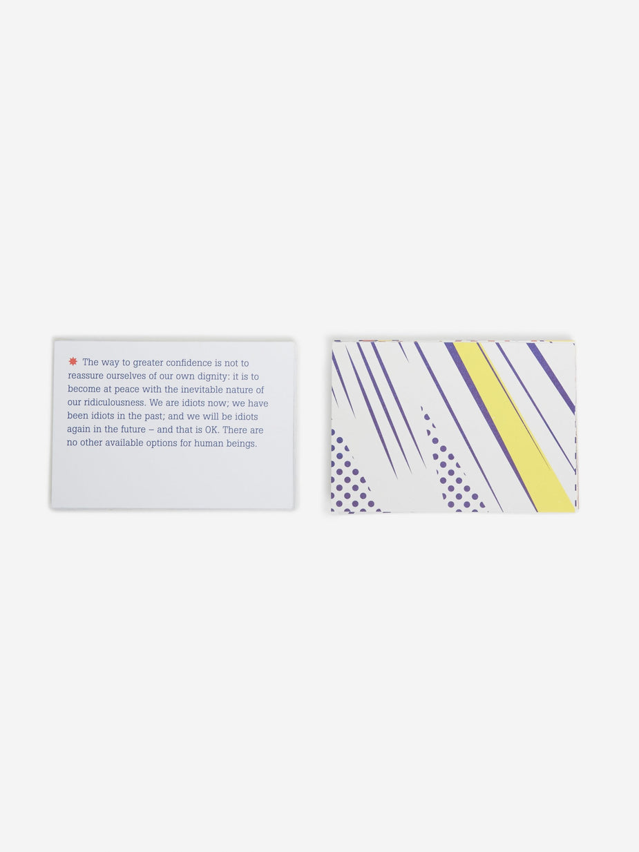 The School of Life The School of Life Confidence Prompt Cards - White