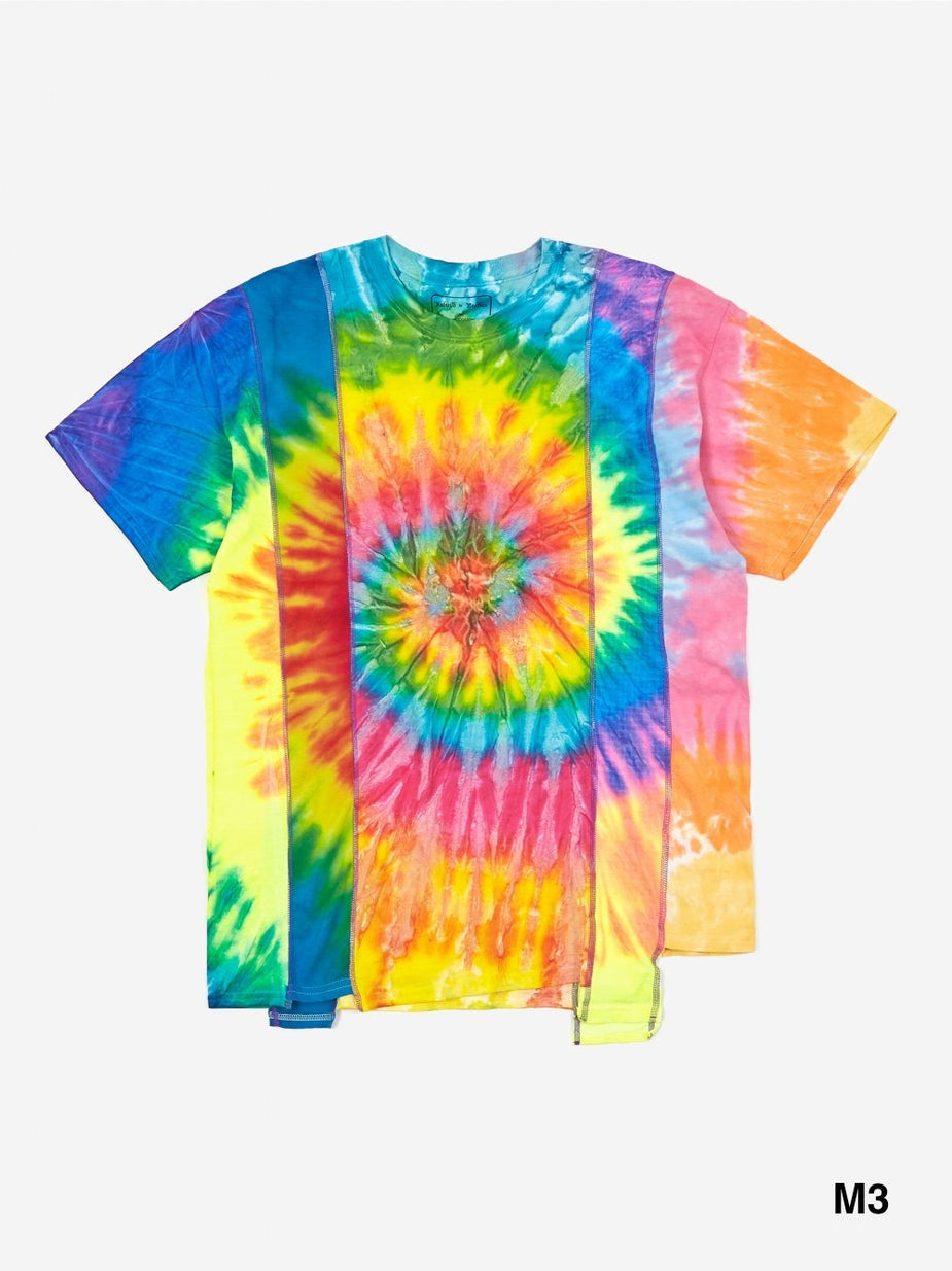 Needles Needles Rebuild 5 Cuts Tie-Dye T - Assorted - Multi