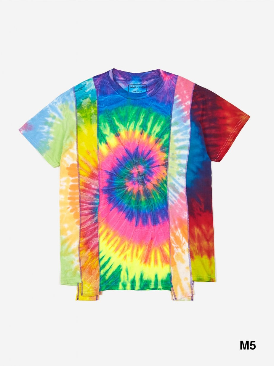 Needles Needles Rebuild 5 Cuts Tie-Dye T - Assorted - Multi