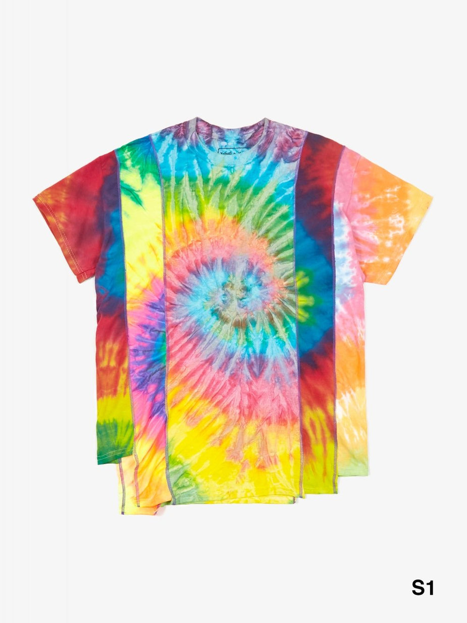 Needles Needles Rebuild 5 Cuts Tie-Dye T - Assorted - Multi