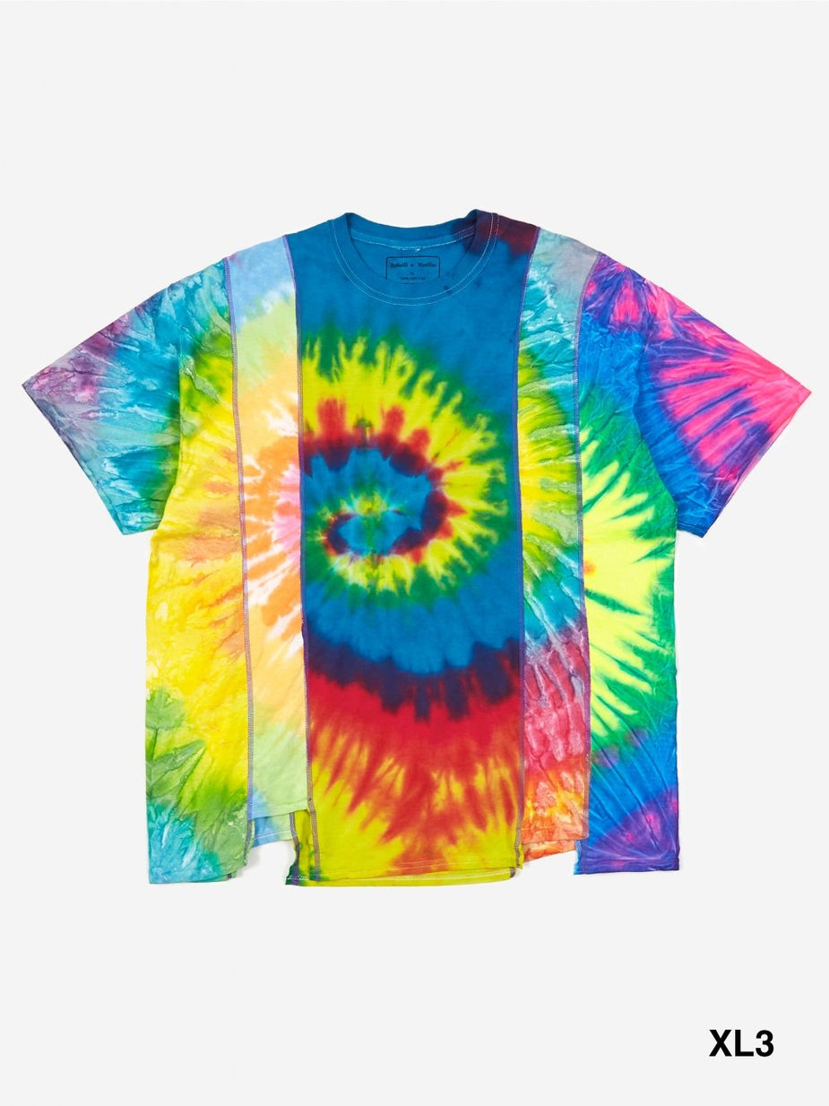 Needles Needles Rebuild 5 Cuts Tie-Dye T - Assorted - Multi