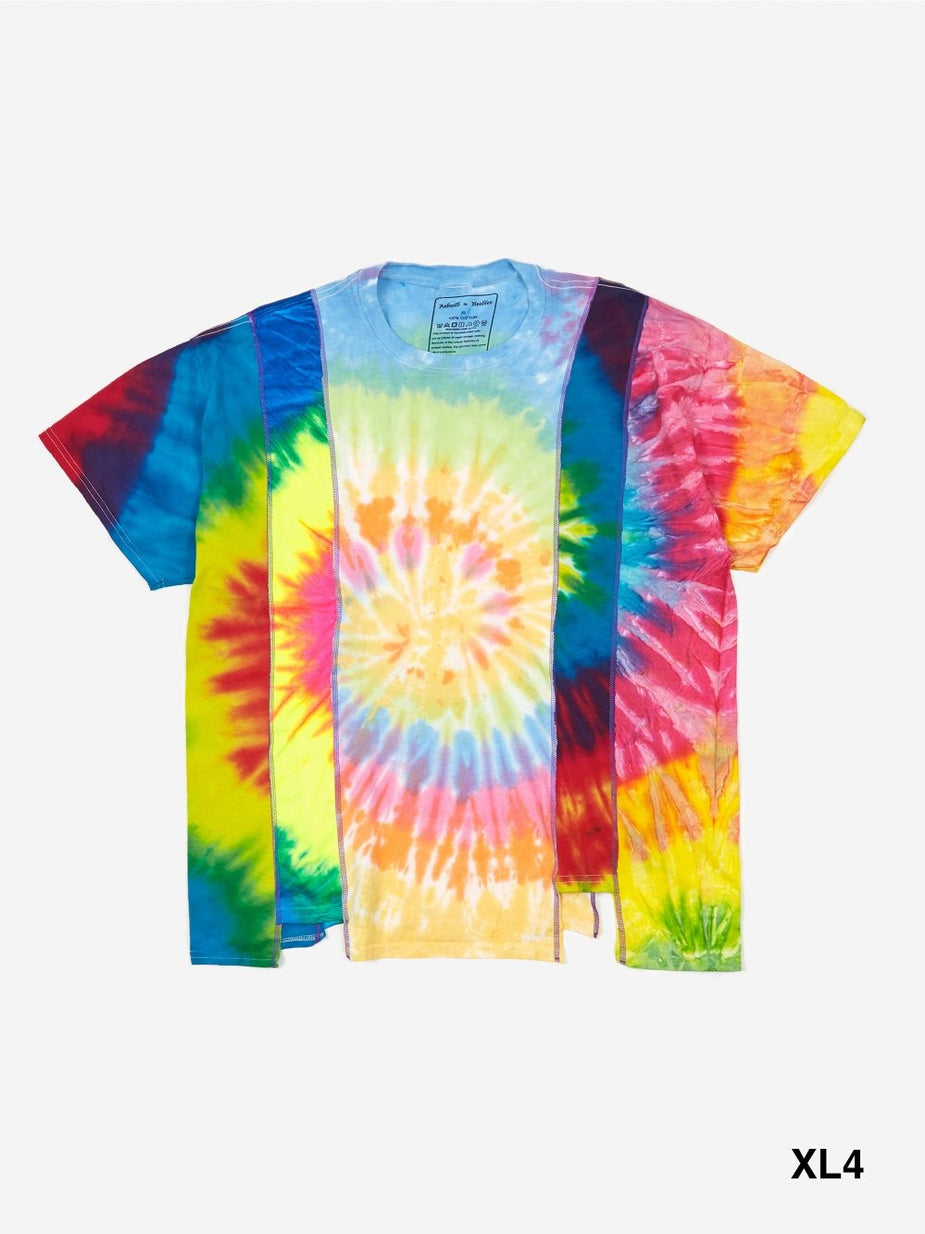 Needles Needles Rebuild 5 Cuts Tie-Dye T - Assorted - Multi