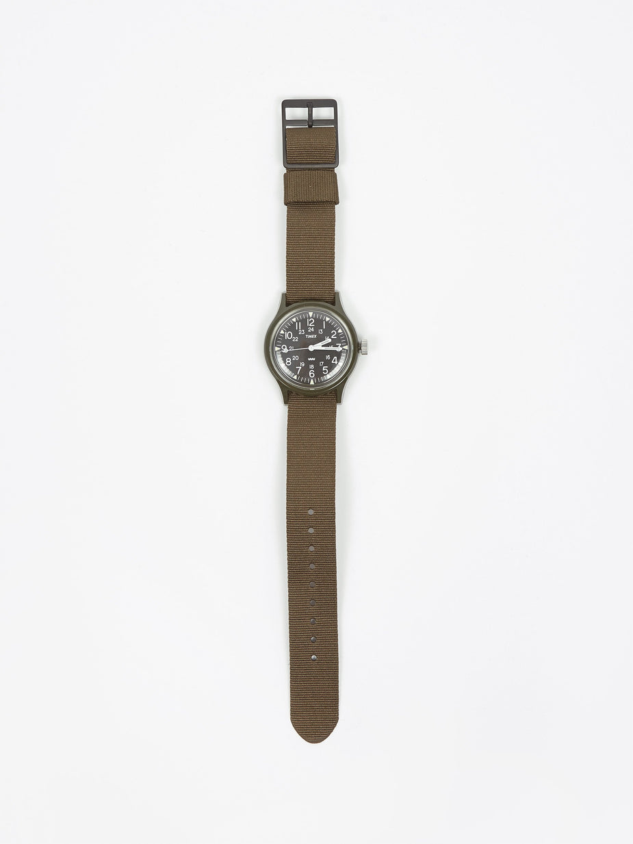 Timex Timex MK1 Resin 36 Watch - Green/Black Dial - Green
