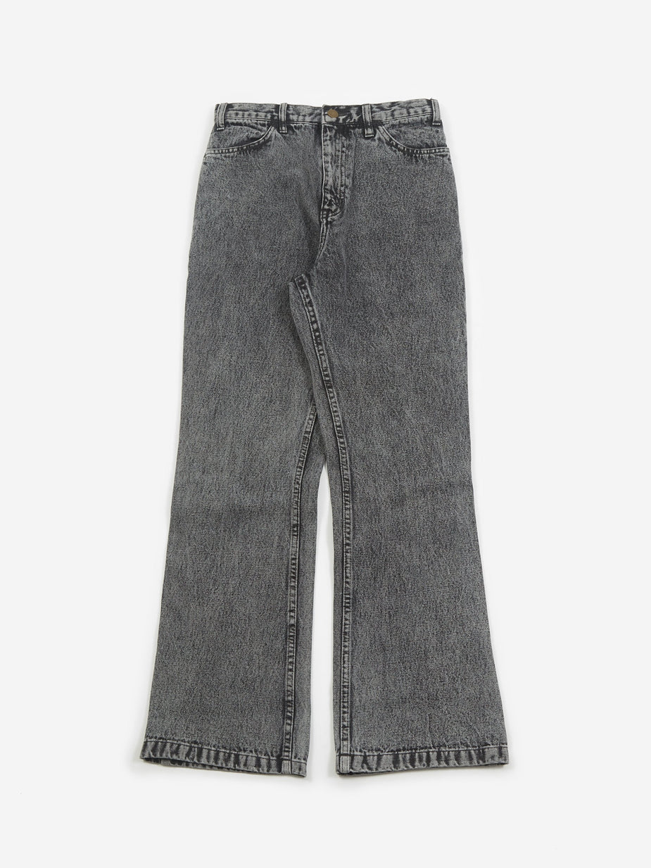 TOGA TOGA ARCHIVE Bleach Denim Jean - Black - Black