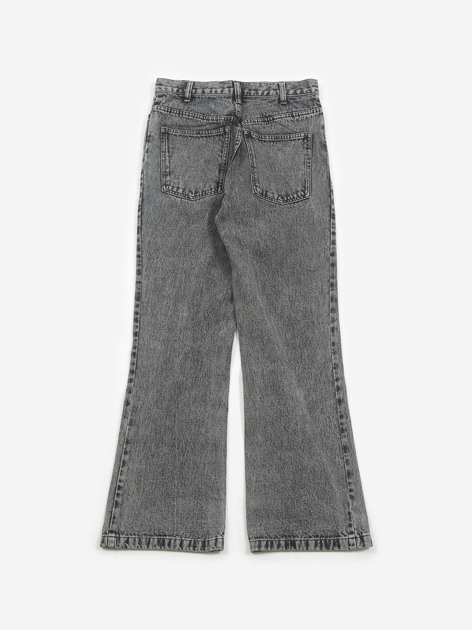 TOGA TOGA ARCHIVE Bleach Denim Jean - Black - Black