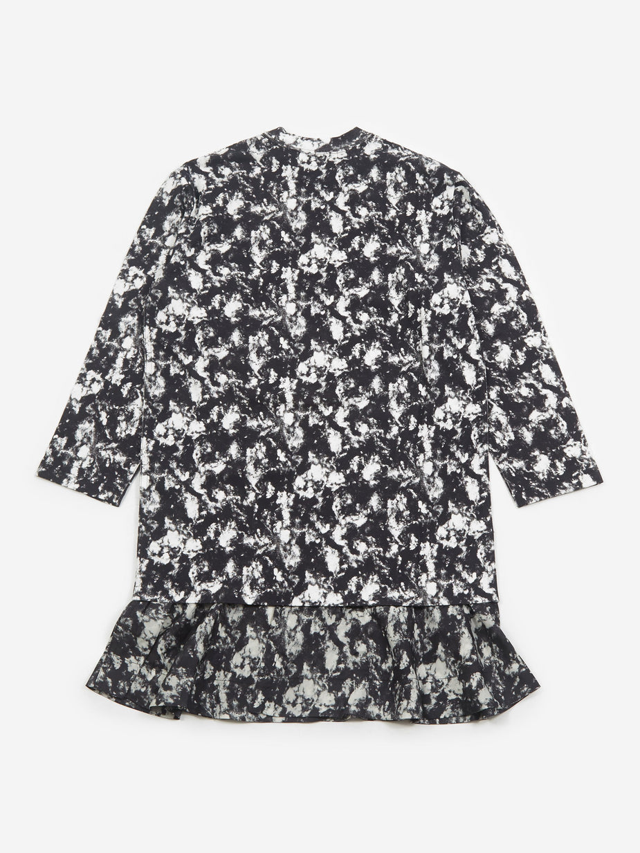 TOGA TOGA ARCHIVE Marble Print Dress - Black - Black