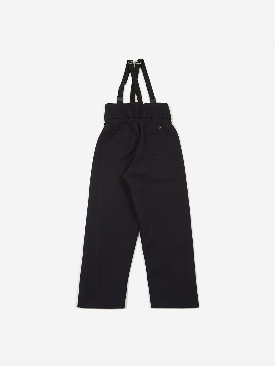 TOGA TOGA ARCHIVE Three-ply Suspender Pant - Navy - Blue