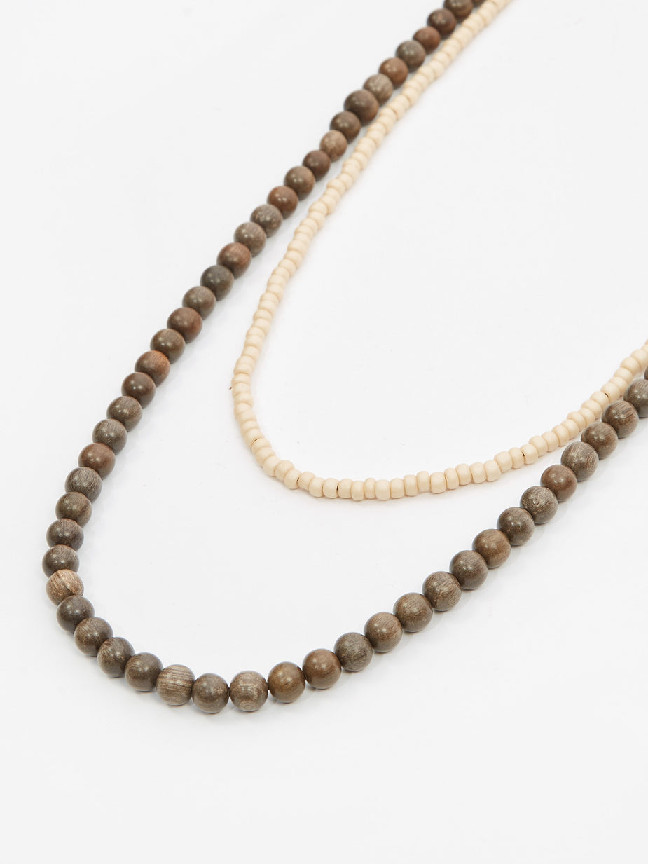 TOGA TOGA ARCHIVES Beads Necklace - Black - Black