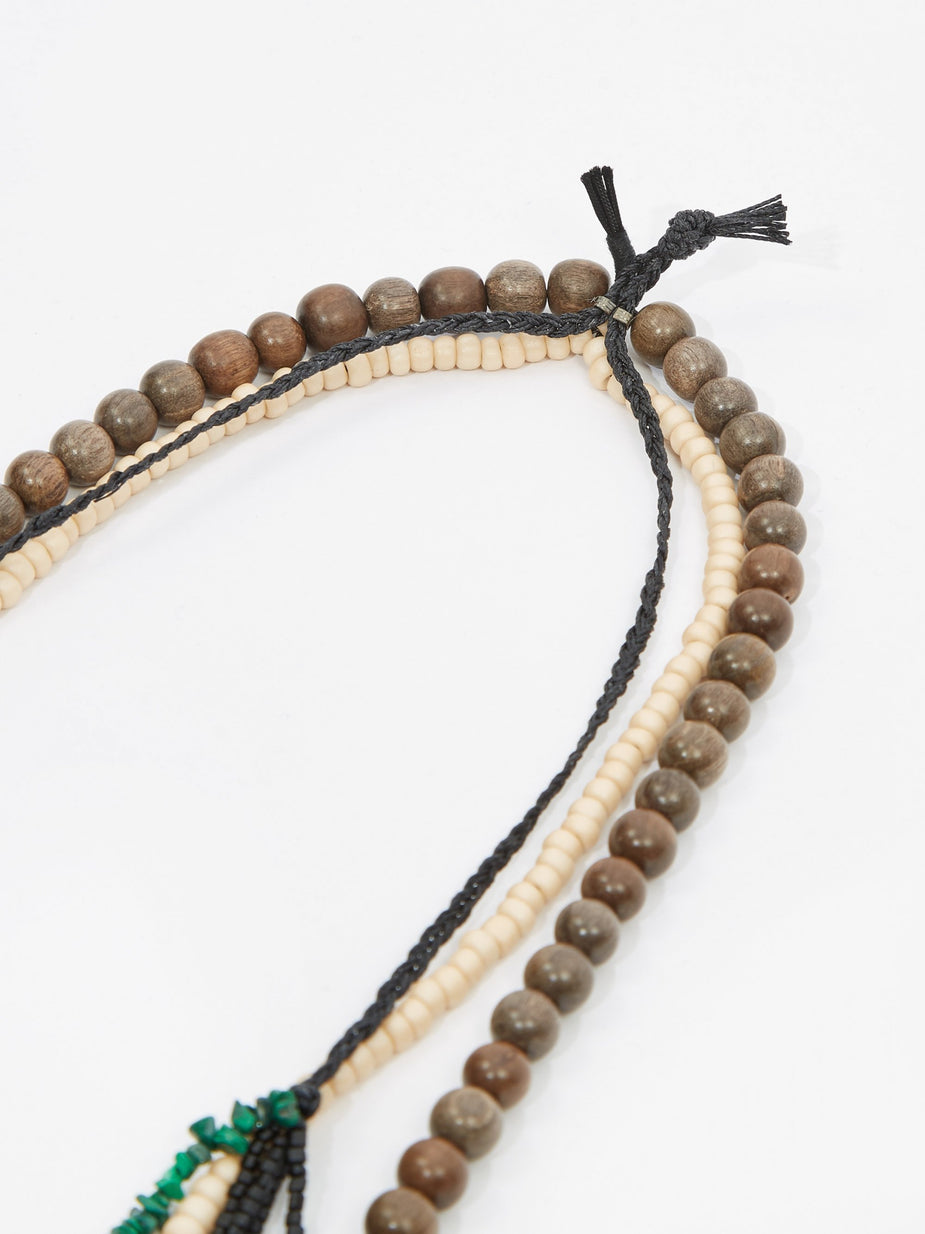 TOGA TOGA ARCHIVES Beads Necklace - Black - Black