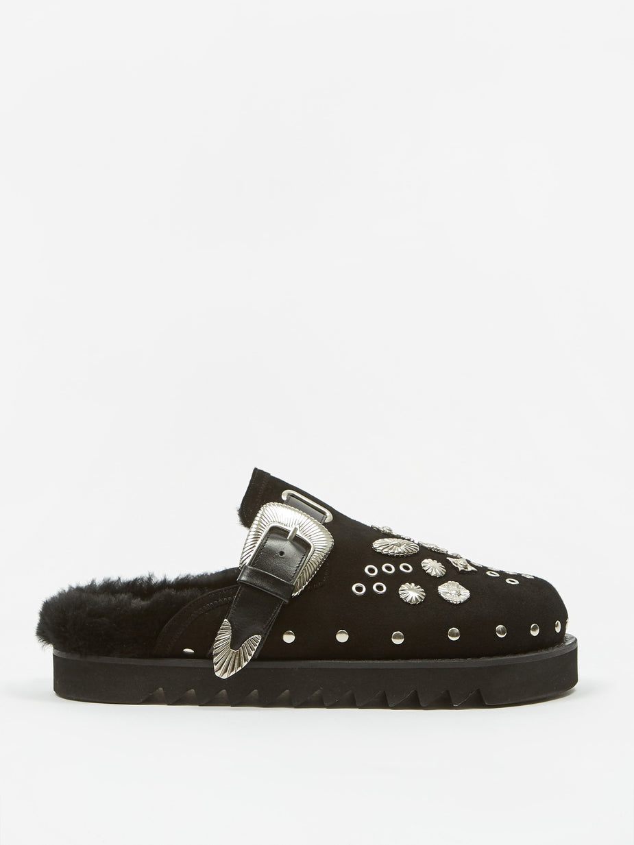 Toga Pulla Toga Pulla Buckle Mule - Black - Black