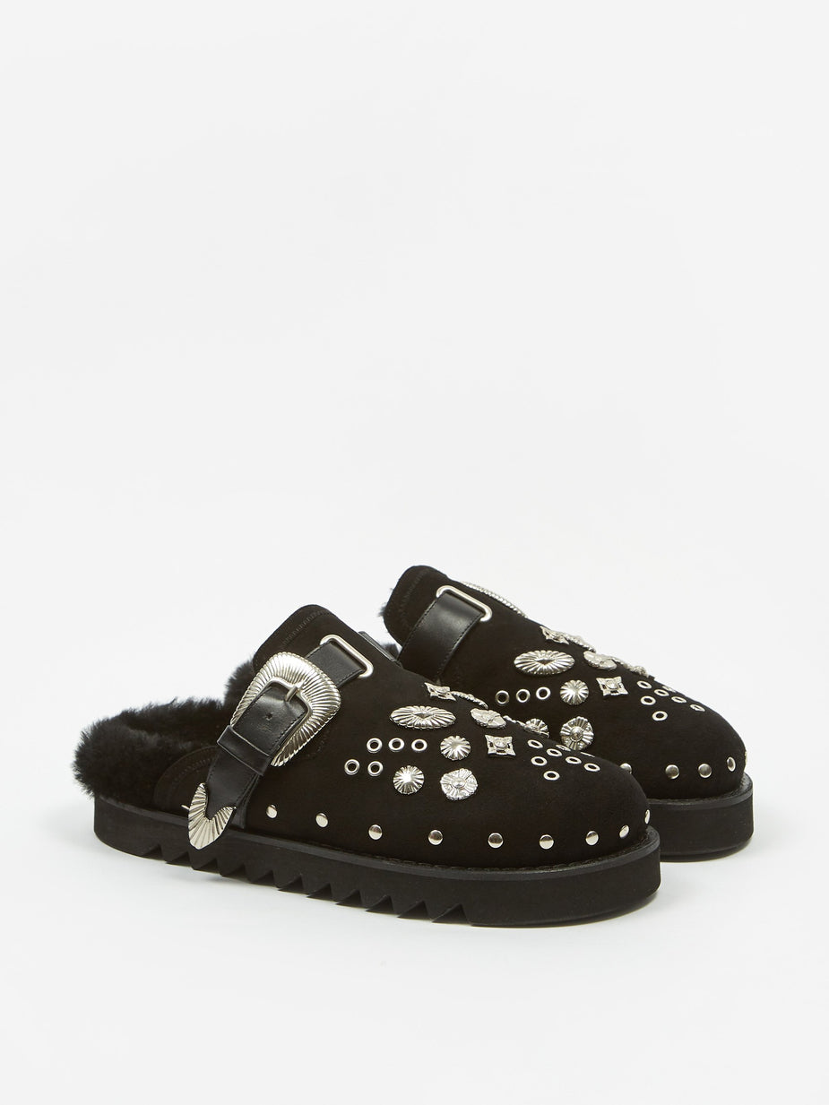 Toga Pulla Toga Pulla Buckle Mule - Black - Black