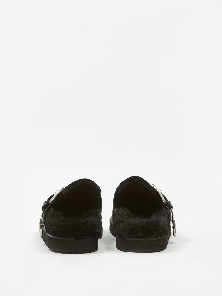 Toga Pulla Toga Pulla Buckle Mule - Black - Black
