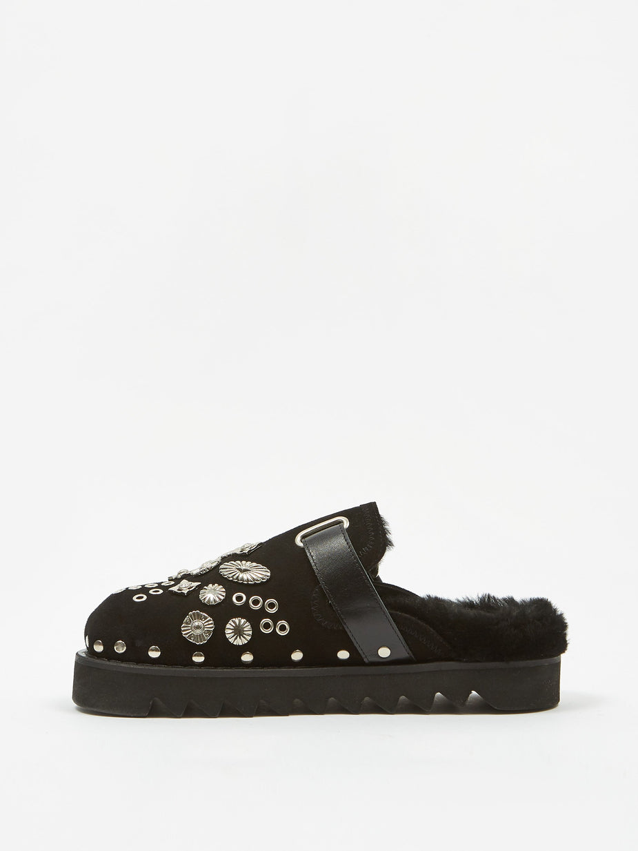 Toga Pulla Toga Pulla Buckle Mule - Black - Black