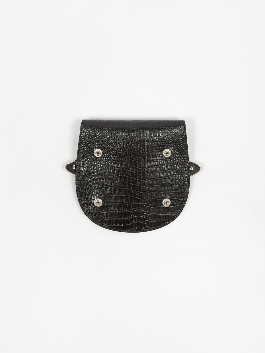 TOGA TOGA PULLA Metal Motif Bag - Black Mix - Black