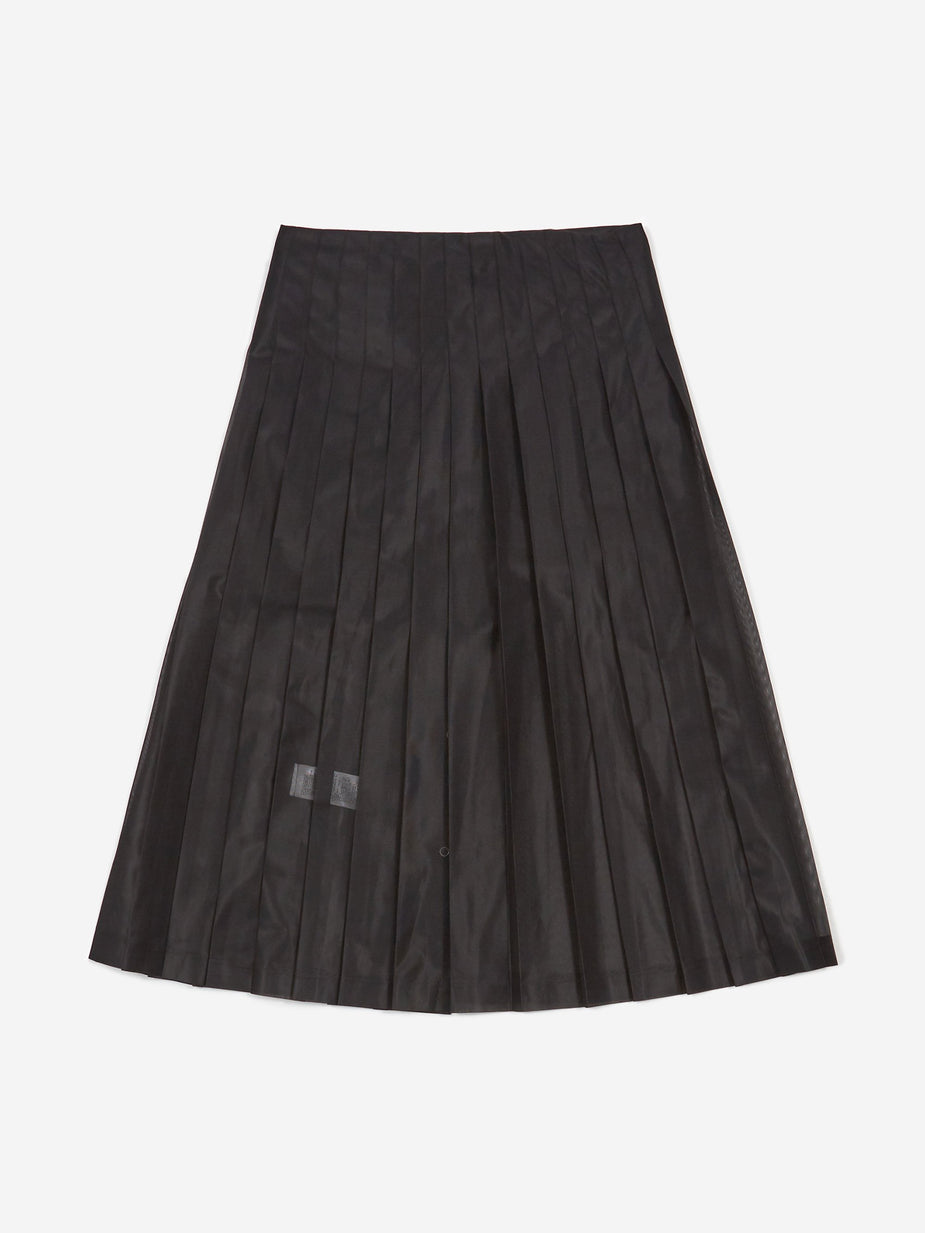 TOGA TOGA PULLA Polyester Mesh Skirt - Black - Black