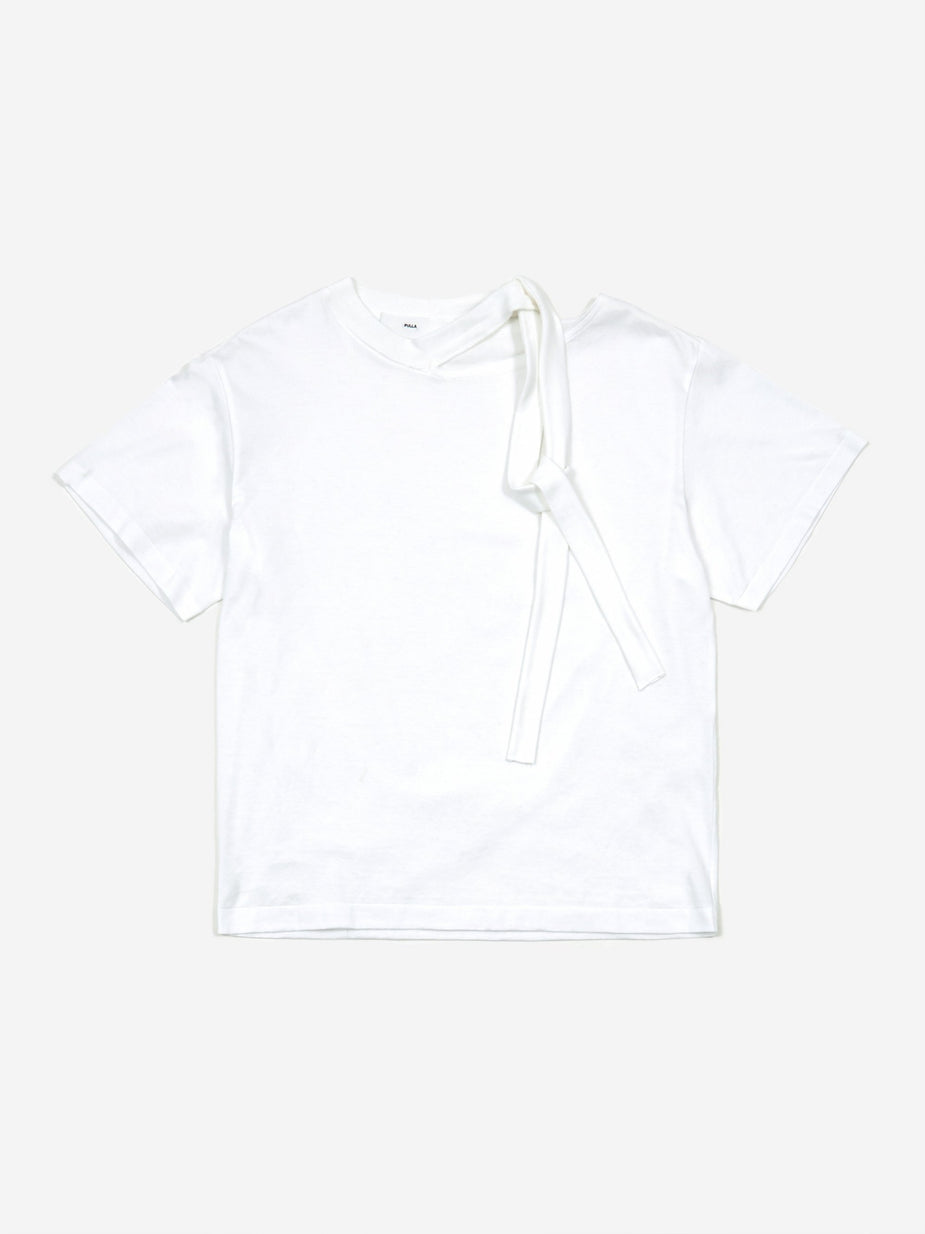 TOGA TOGA PULLA Silket Jersey Shortsleeve Top - White - White