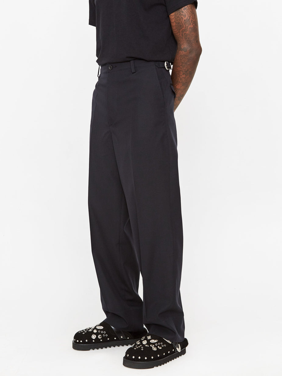 TOGA Virilis TOGA Virilis Chambray Twill Pant - Black - Black