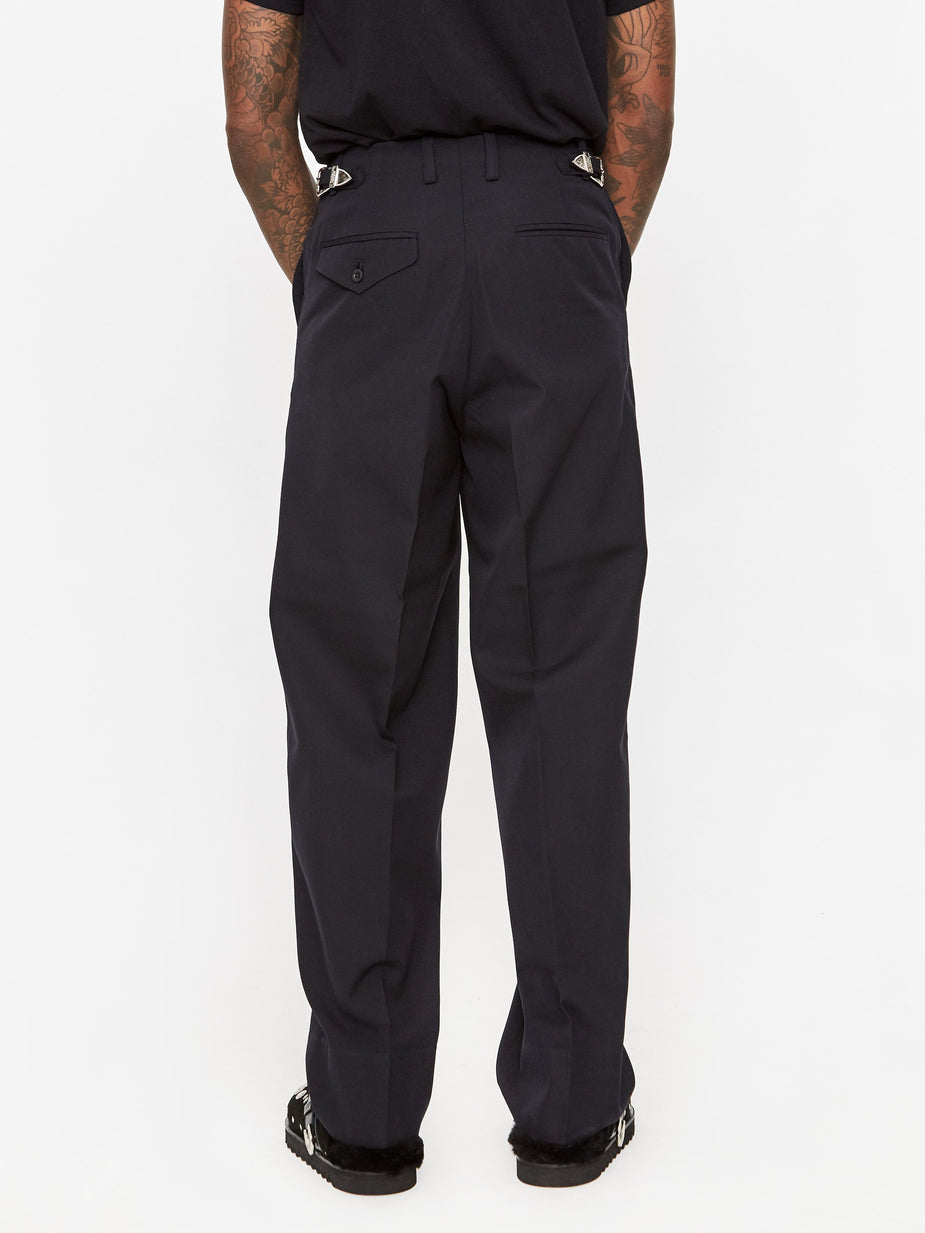 TOGA Virilis TOGA Virilis Chambray Twill Pant - Black - Black
