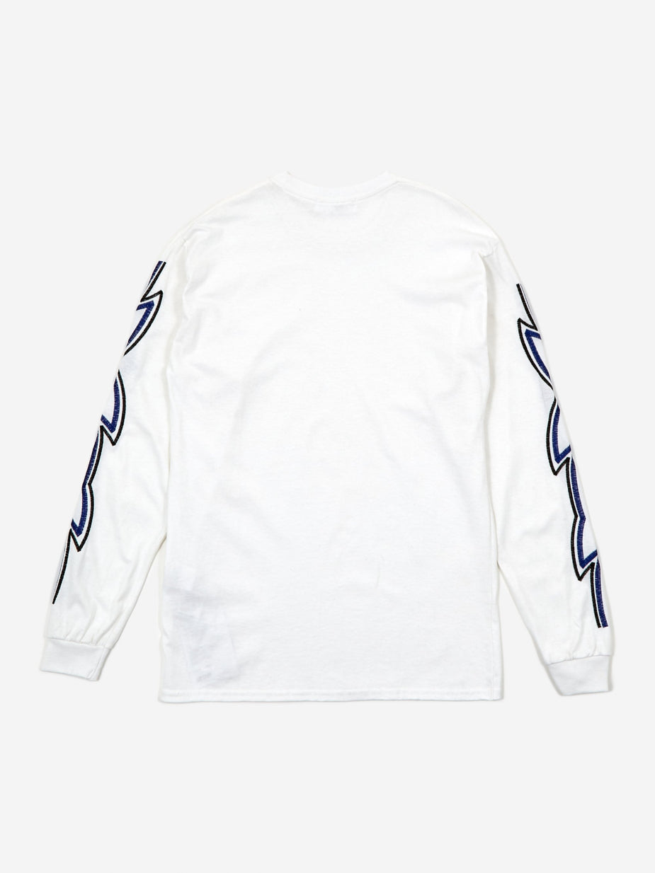 TOGA Virilis TOGA VIRILIS Embroidery Longsleeve T-Shirt - White - White