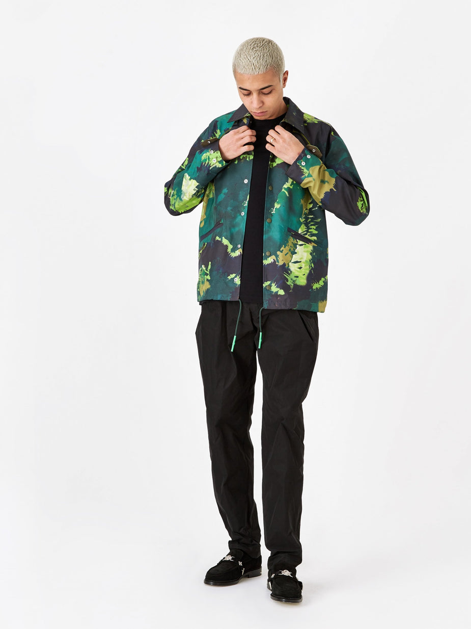 TOGA Virilis TOGA VIRILIS Polyester Tie Dye Jacket - Green - Green