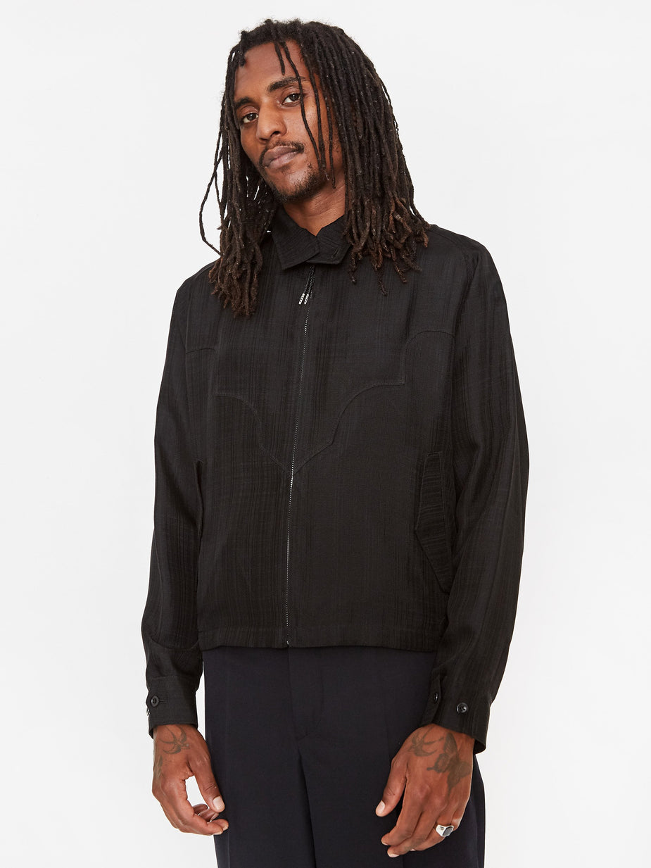 TOGA Virilis TOGA Virilis Rayon Western Jacket - Black - Black