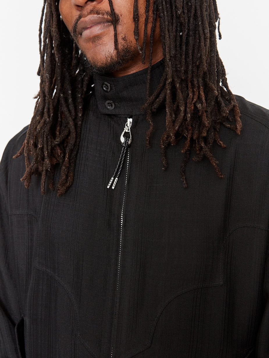 TOGA Virilis TOGA Virilis Rayon Western Jacket - Black - Black