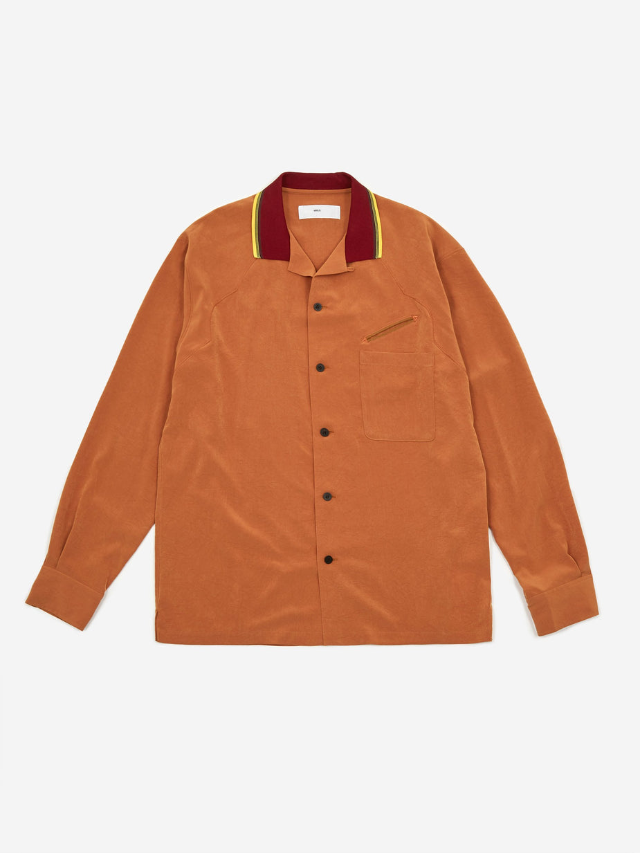 TOGA Virilis TOGA VIRILIS Satin Western Shirt - Yellow - Yellow