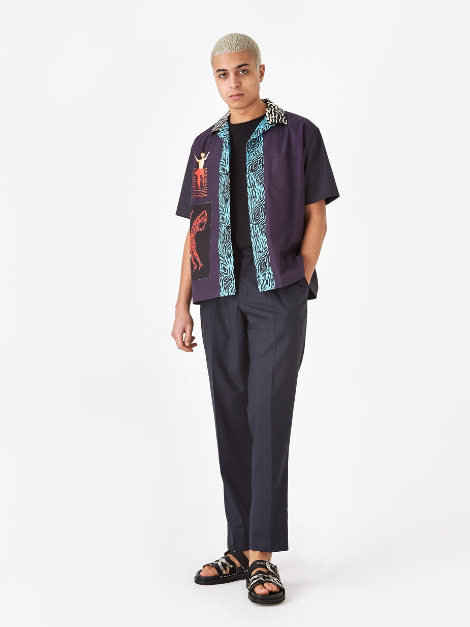 TOGA Virilis TOGA VIRILIS Suiting Trouser - Navy - Blue