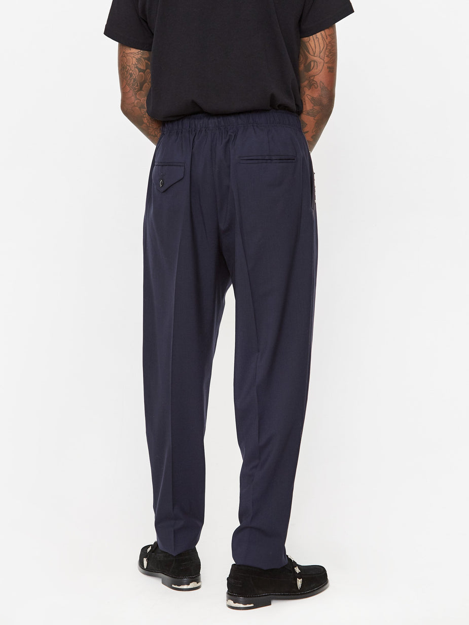 TOGA Virilis TOGA Virilis Suiting Wool Easy Pant - Navy - Blue