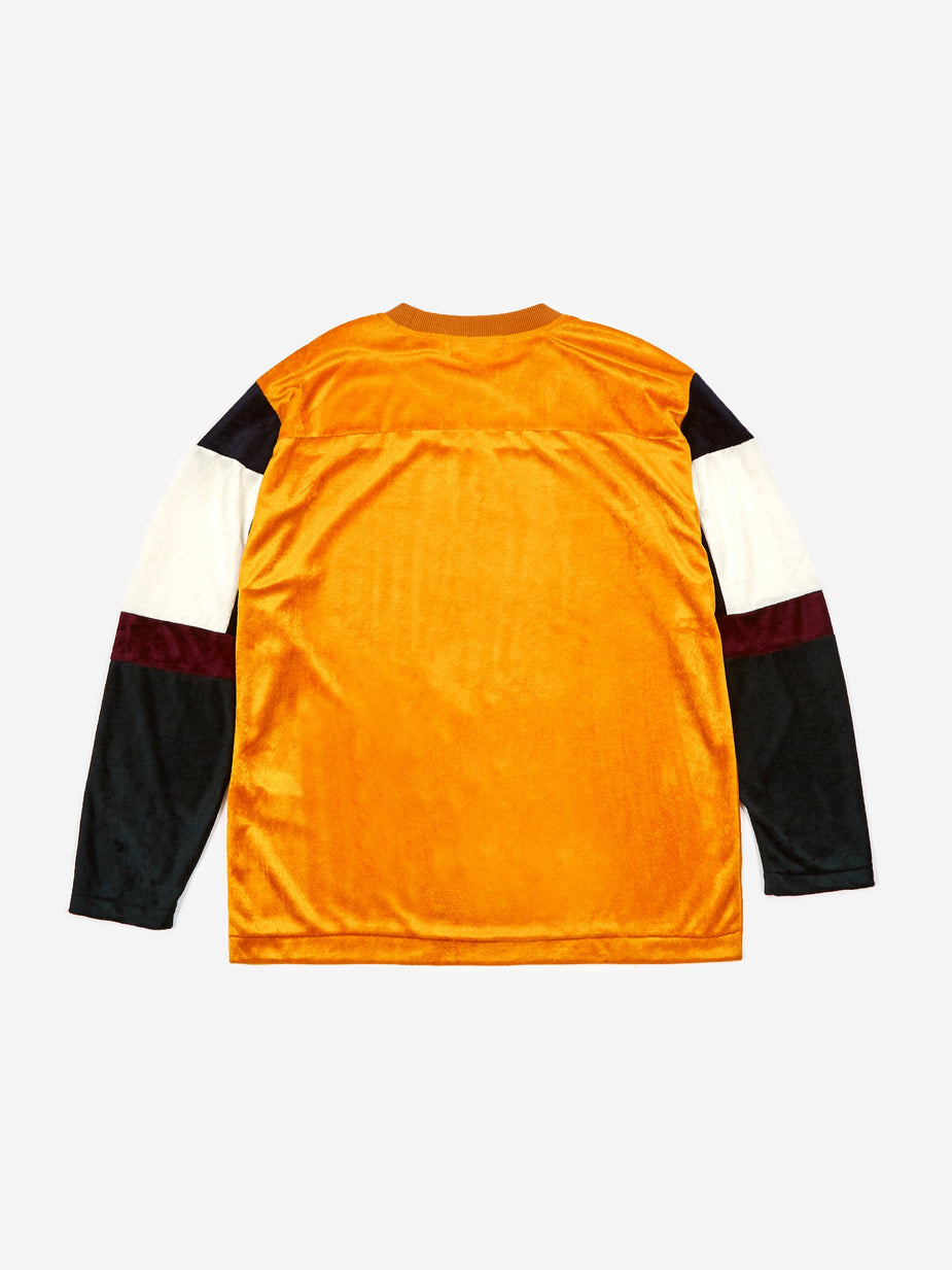 TOGA Virilis TOGA VIRILIS Velour Longsleeve T-Shirt - White - White