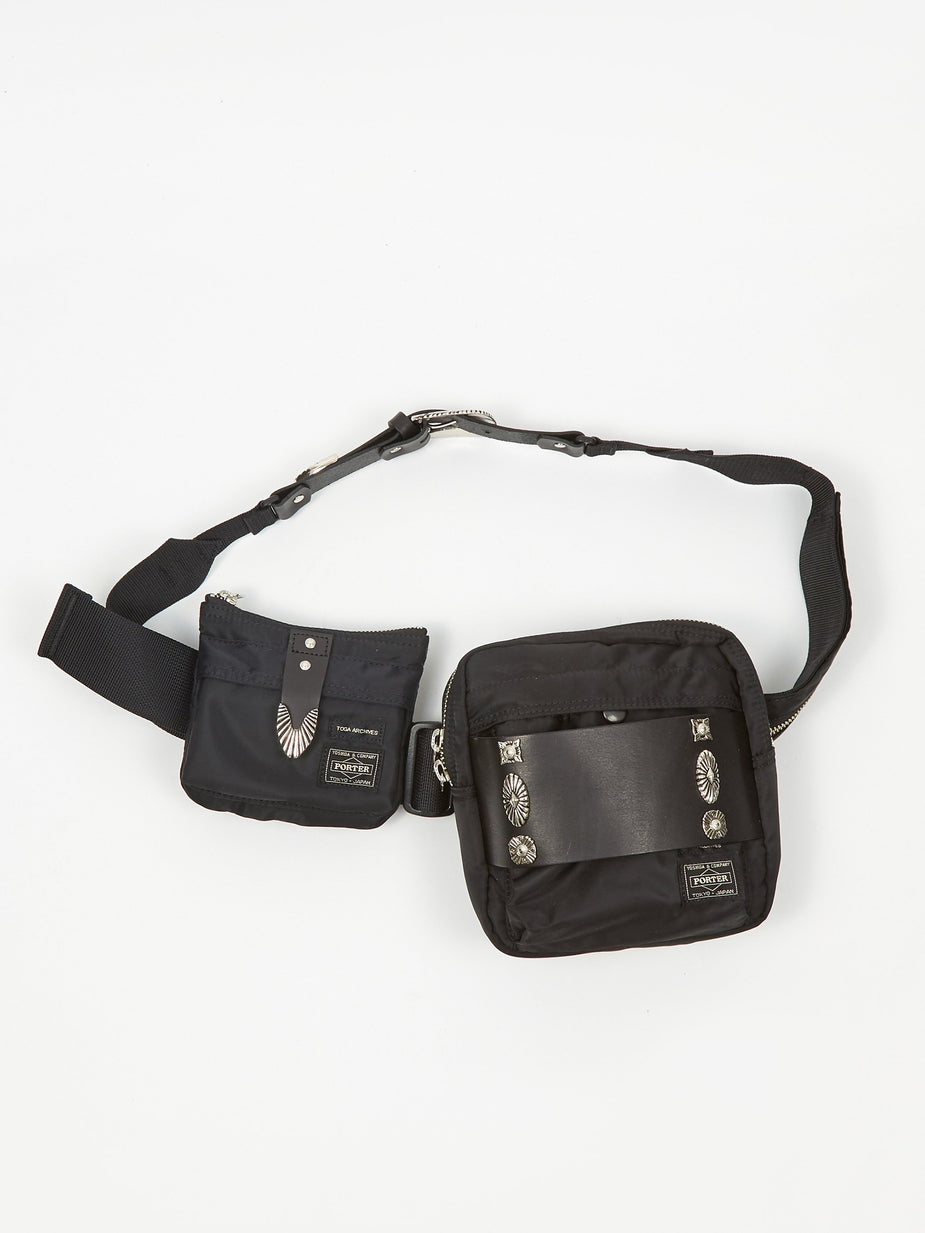 TOGA TOGA x Porter Belt Bag - Black - Black