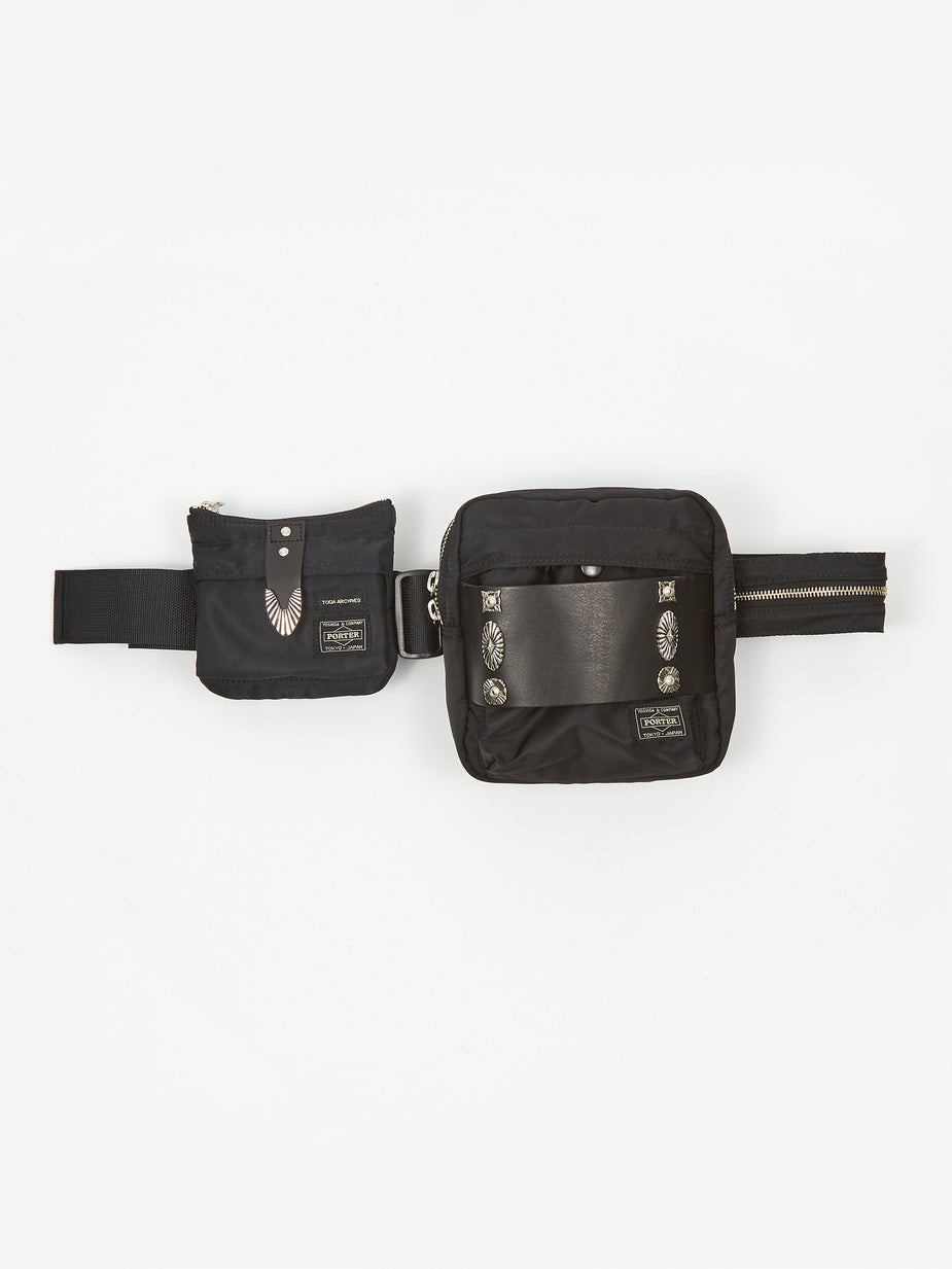 TOGA TOGA x Porter Belt Bag - Black - Black