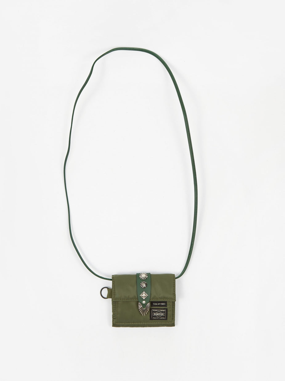 TOGA Virilis TOGA x Porter Shoulder Wallet - Khaki - Neutrals