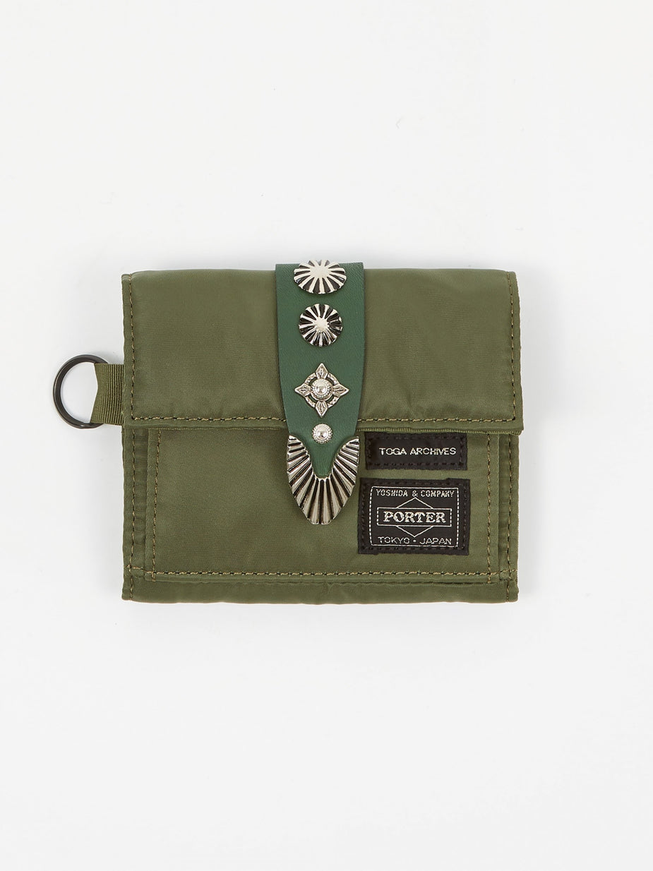 TOGA Virilis TOGA x Porter Shoulder Wallet - Khaki - Neutrals