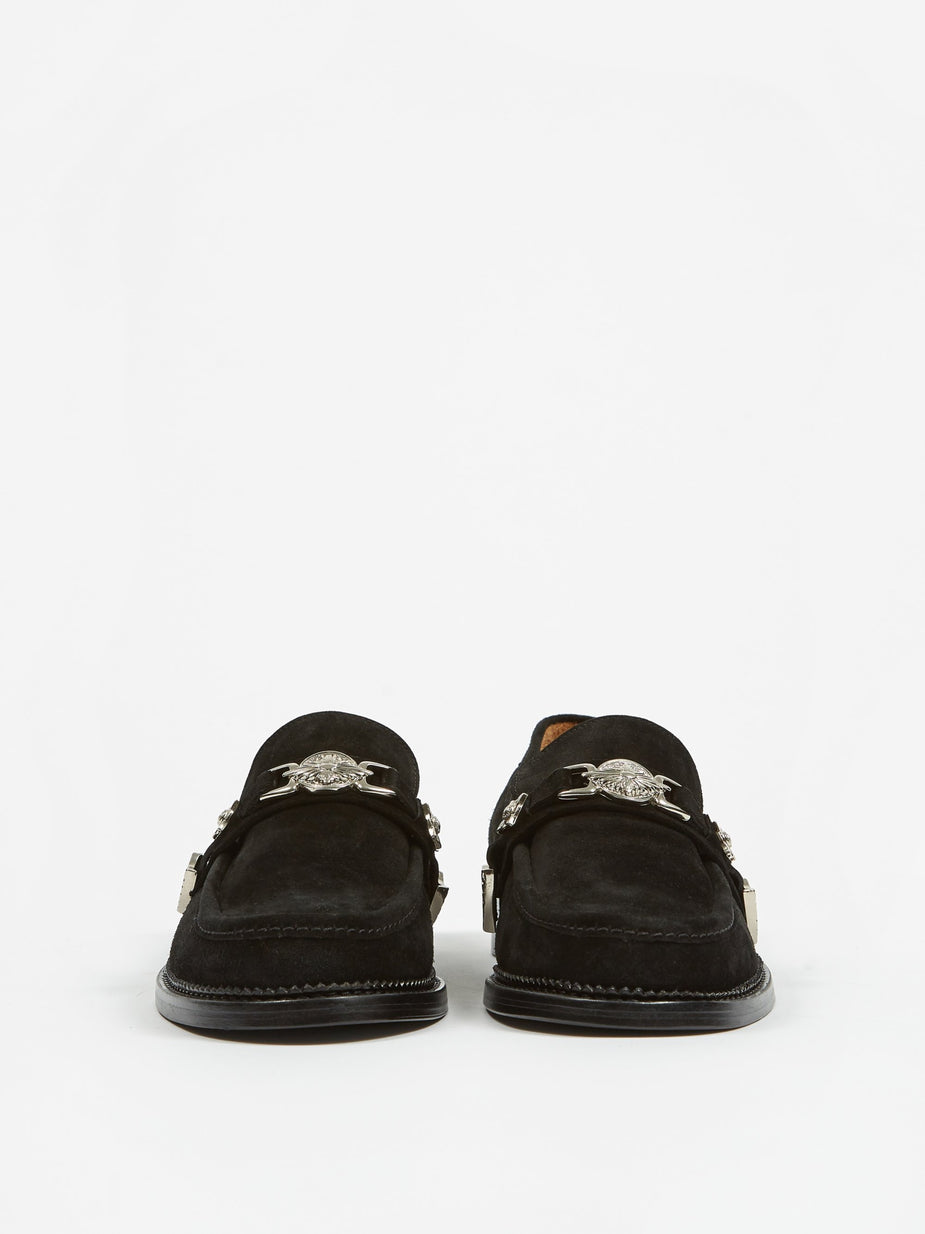 TOGA Virilis TOGA Virilis Suede Loafer - Black - Black