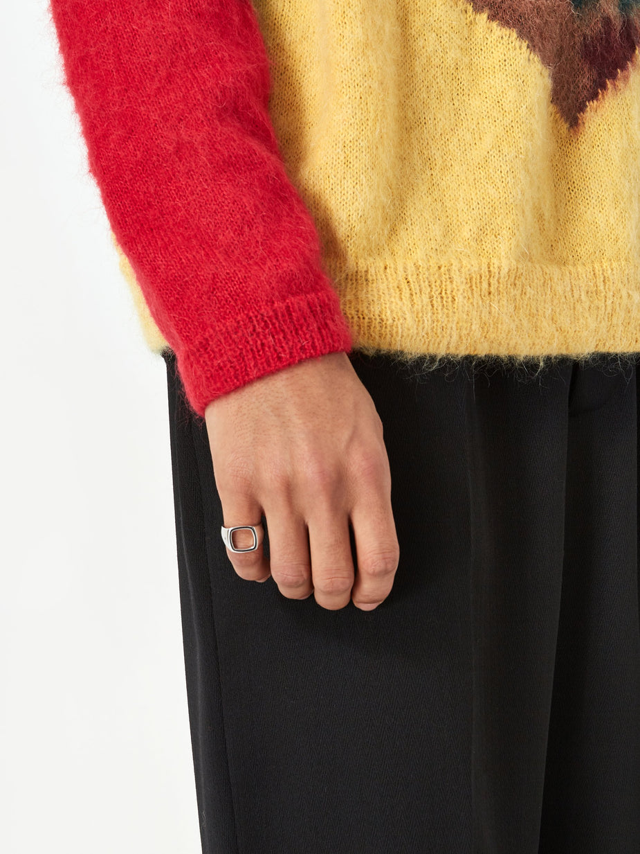 Tom Wood Tom Wood Cushion Open Ring - Sterling Silver - Silver
