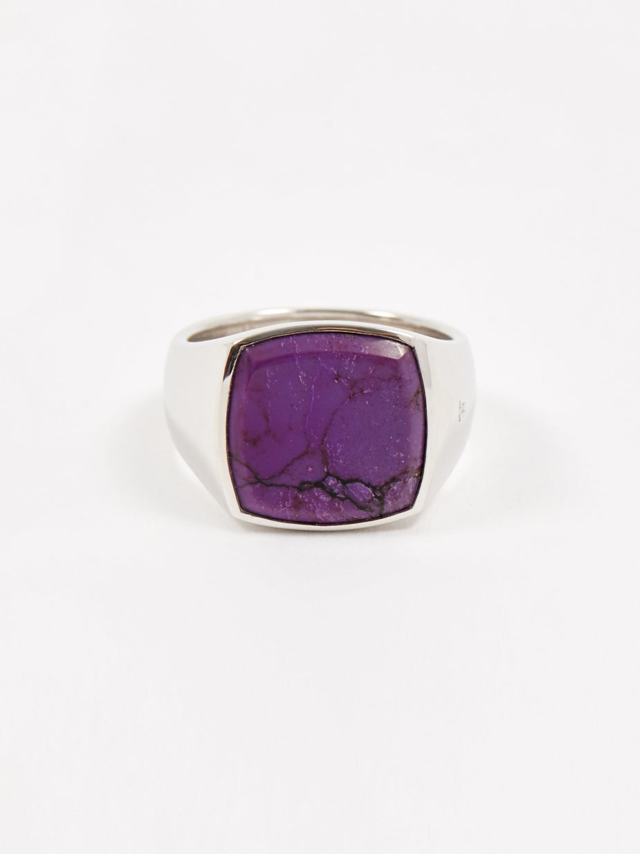 Tom Wood Tom Wood Cushion Ring - Sugulite - Other
