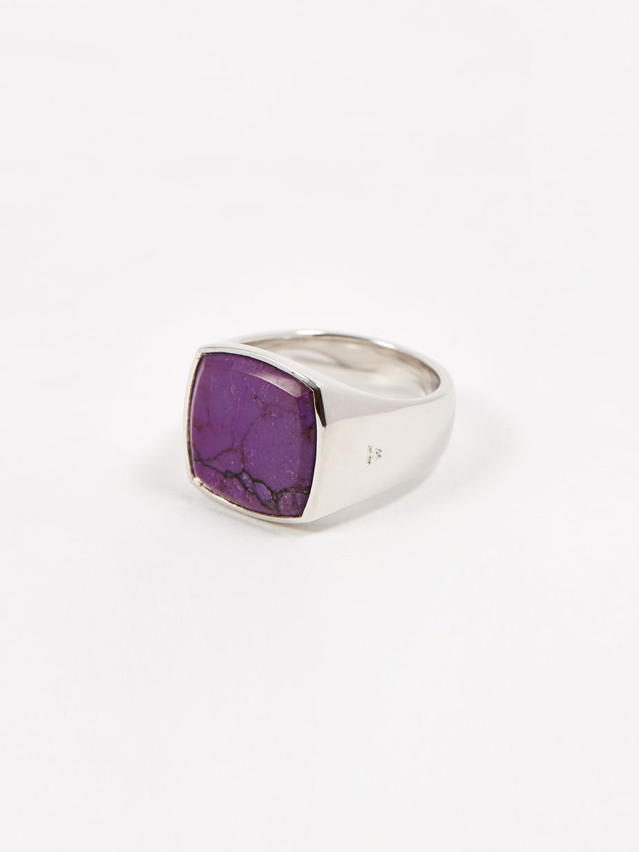 Tom Wood Tom Wood Cushion Ring - Sugulite - Other