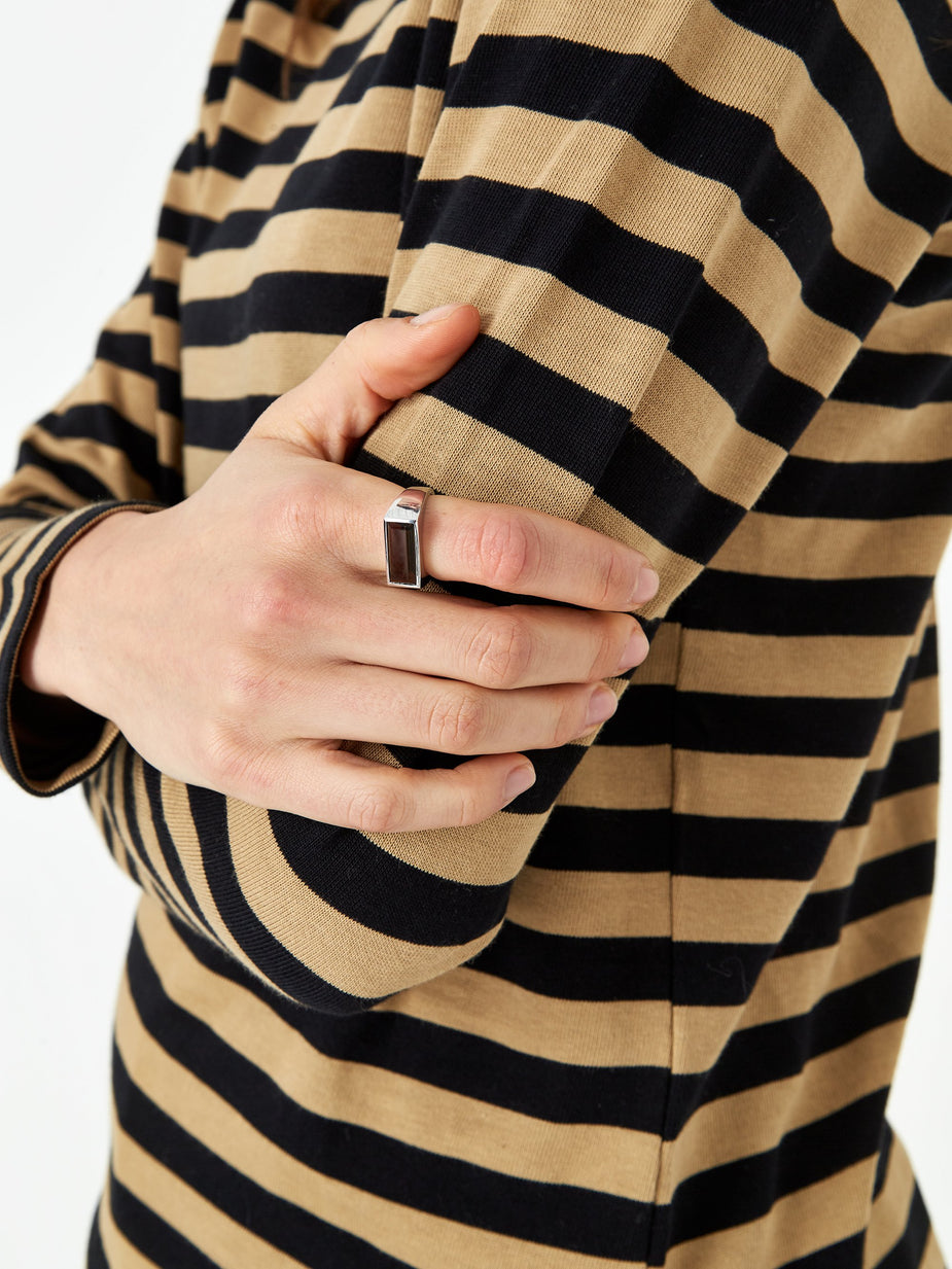 Tom Wood Tom Wood Peaky Ring - Smoky Quartz - Other