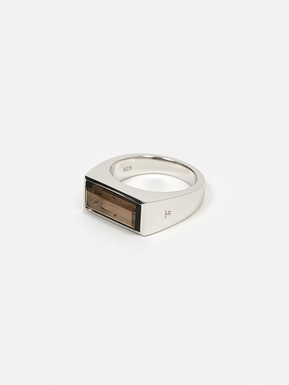 Tom Wood Tom Wood Peaky Ring - Smoky Quartz - Other