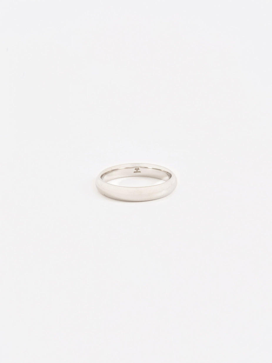 Tom Wood Tom Wood Classic Medium Band Ring - Silver - Silver