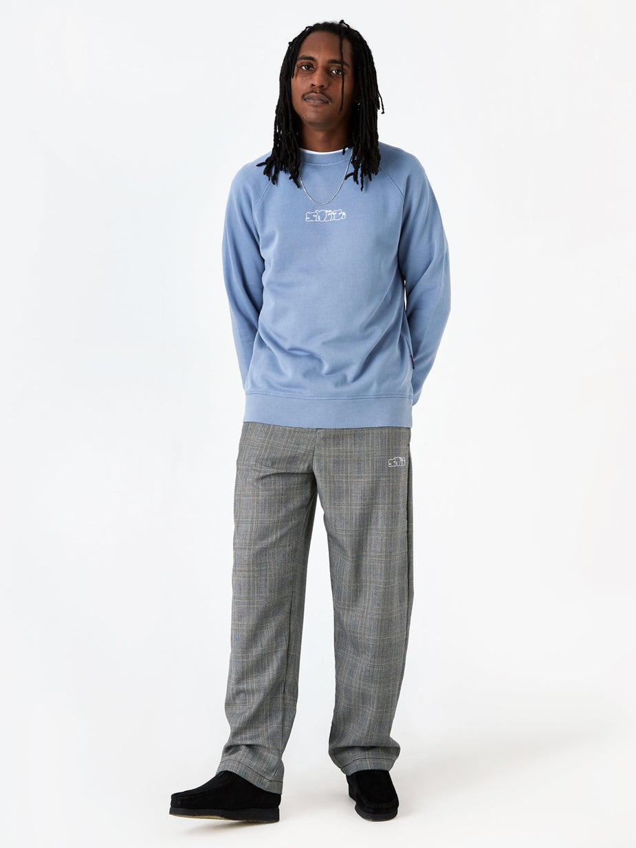Très Bien Tres Bien x Sneeze Checked Wool Trouser - Grey - Grey